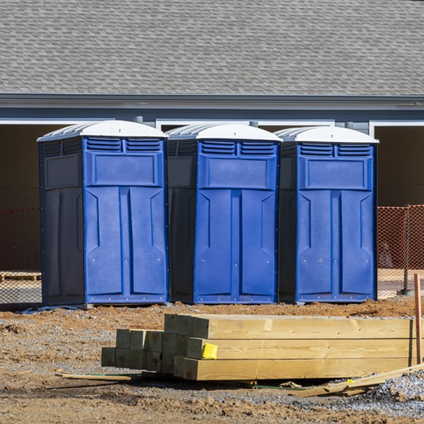 how do you dispose of waste after the porta potties have been emptied in Algoma MI